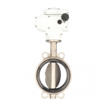 江苏优嘉龙阀门制造有限公司提供不锈钢电动对夹蝶阀